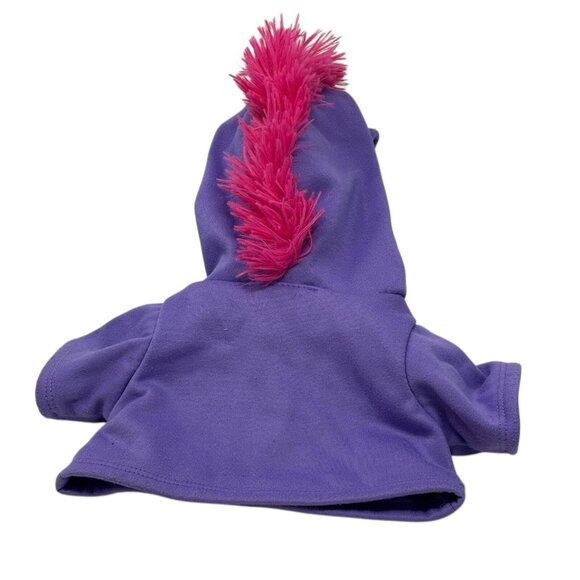 BUILD A BEAR Lot Purple Clothing Pieces Best Friends BFF Tie-Dye Skater Hoodie - Picture 6 of 12